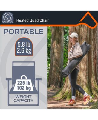 Heated Deluxe Quad Chair