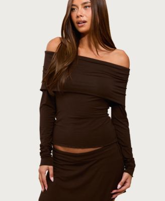 Women's Habiba Foldover Off Shoulder Top