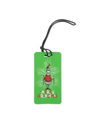 Merry Grinchmas 3-Piece Memory Foam Neck Pillow Eye Mask & Luggage Tag Set