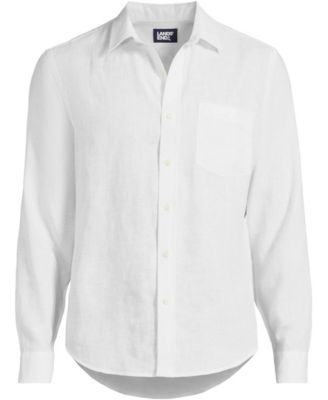 Men's Long Sleeve Linen Shirt
