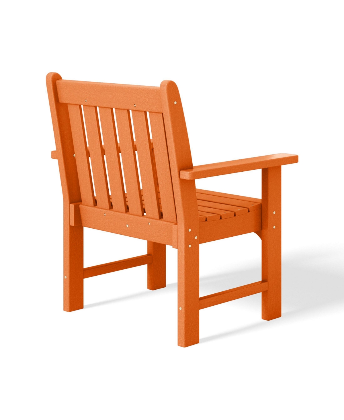 WestinTrends Outdoor Patio Hdpe Adirondack Dining Arm Chair