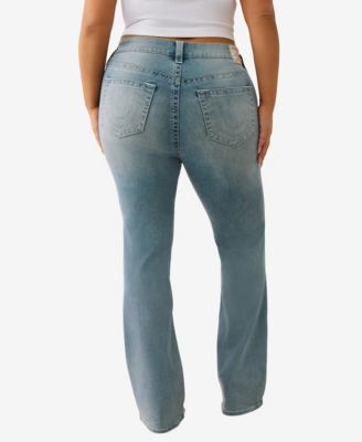 Plus Billie Straight Mid-Rise Jeans