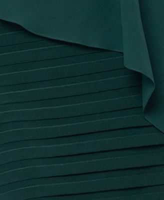 Plus Size Chiffon Capelet Sheath Dress