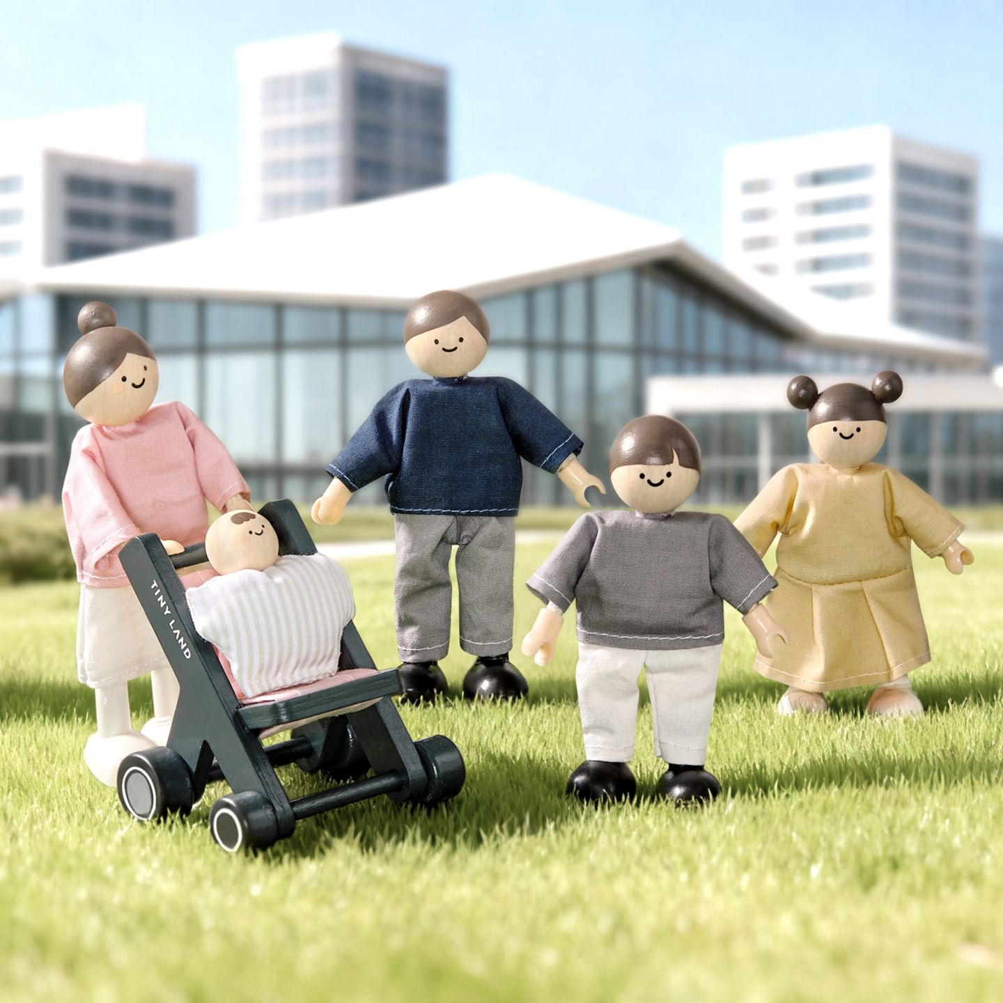 Набор гибких мини-кукол Tiny Land, 6 шт., 4.6 дюйма, от 3 лет — фото 7