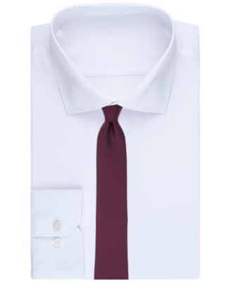 Men's Modern Solid Slim Tie