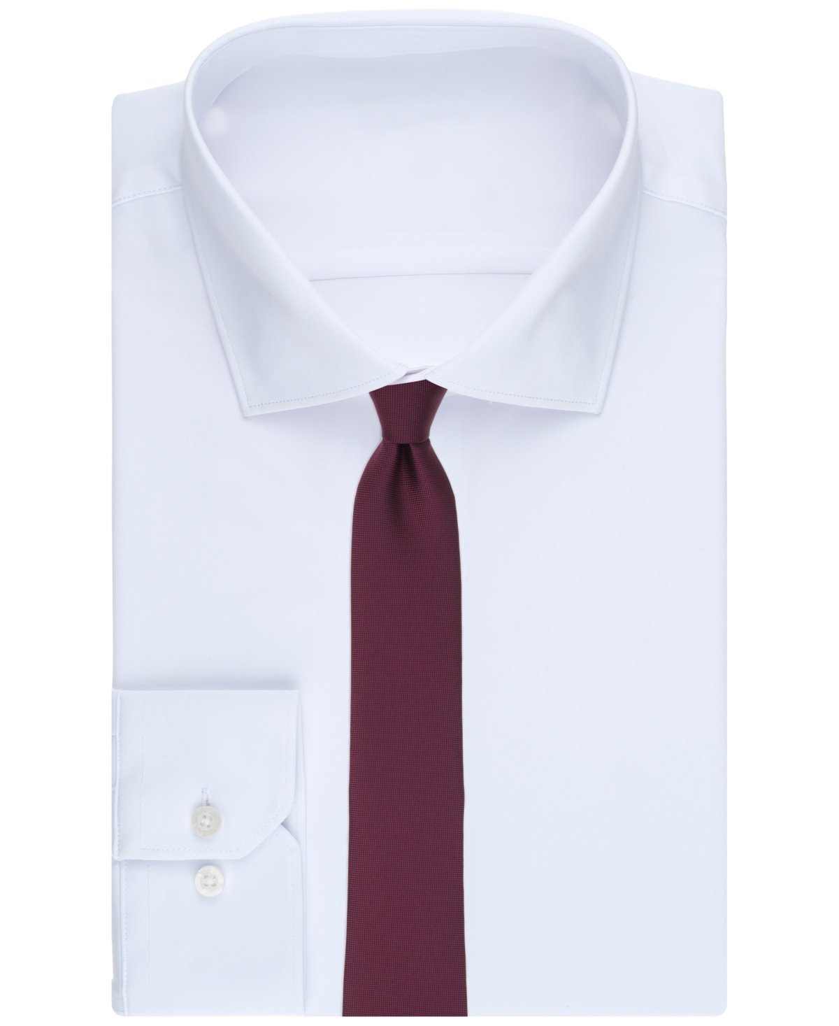 Alfani Men's Modern Solid Slim Tie, Macy's Exclusive