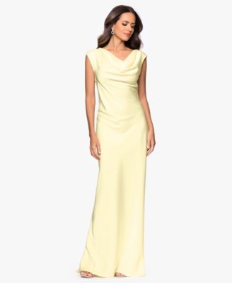 Women's Cowl Neck Ball Gown