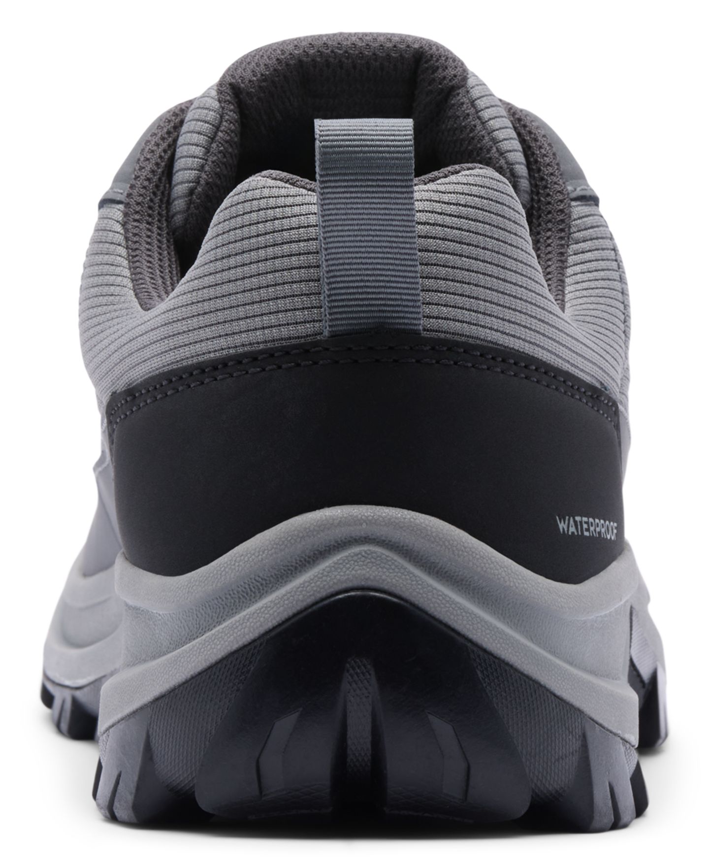 Мужские кроссовки Columbia Transverse Hike Low Lace-Up, цвет: Серый стальной / Красный — фото 3