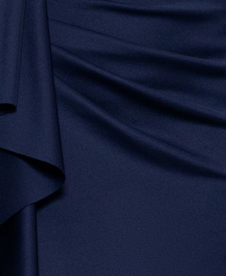 Petite One-Shoulder Ball Gown