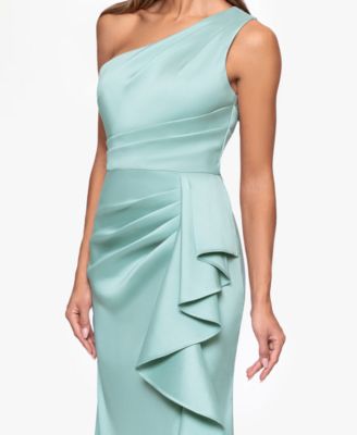Petite One-Shoulder Ball Gown