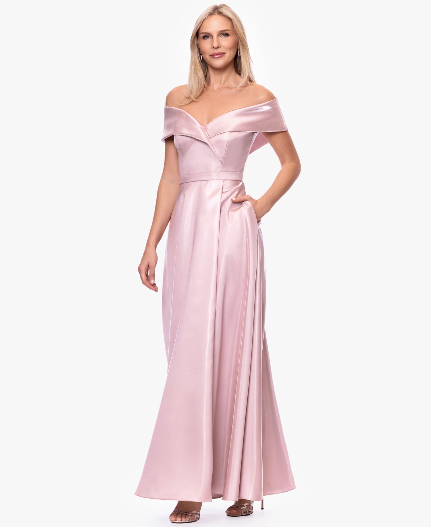 Women's Off-The-Shoulder Ball Gown