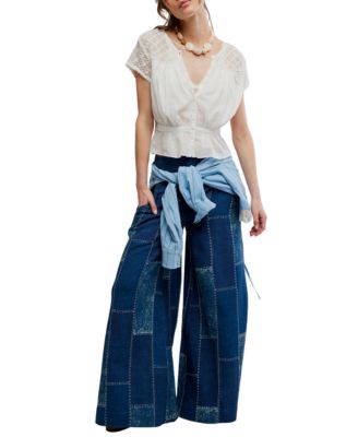 Women's Gemma Embroidered Boat Neck Top