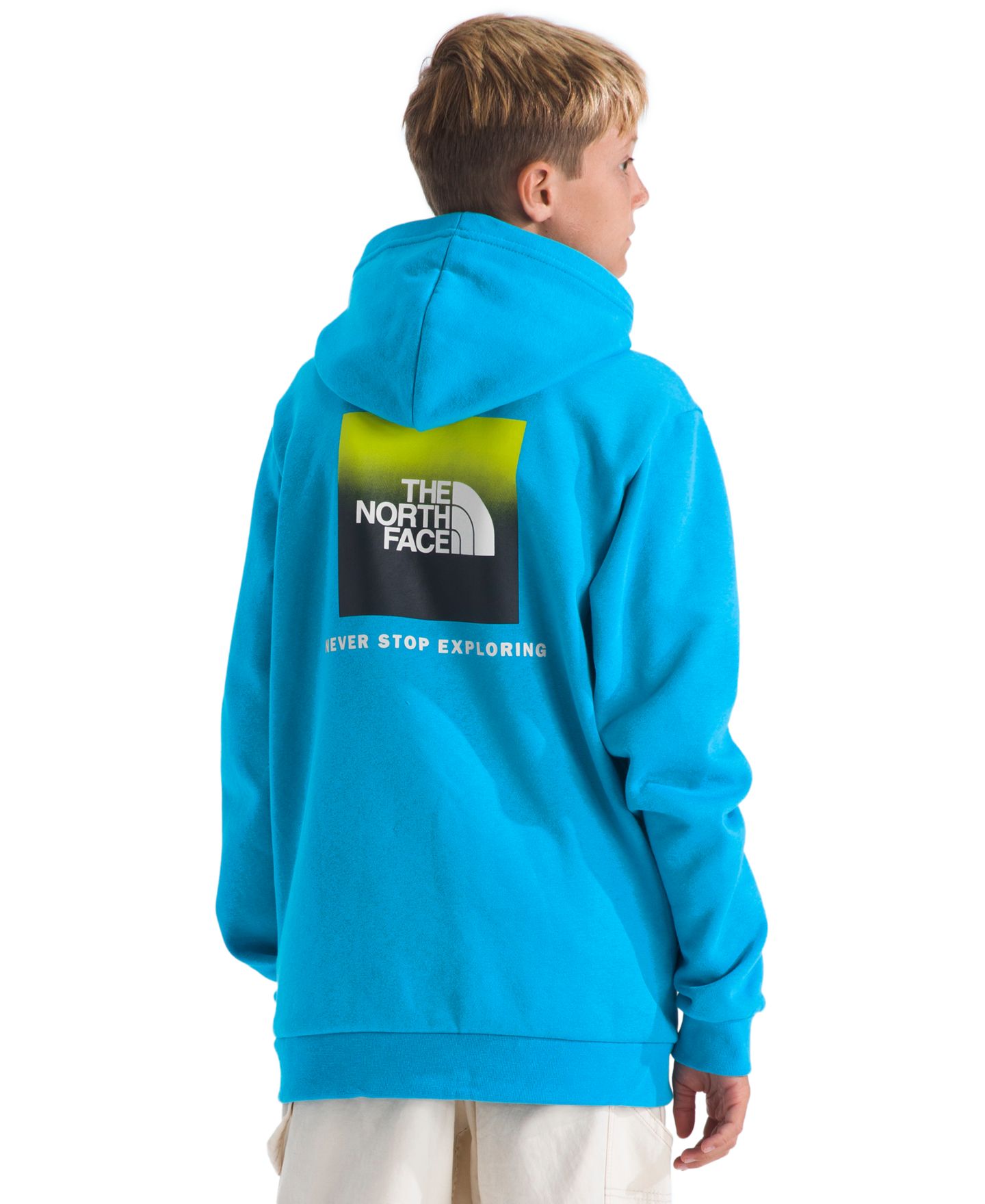 Детское худи The North Face Evolution Box Pull-On, цвет: Синий — фото 4