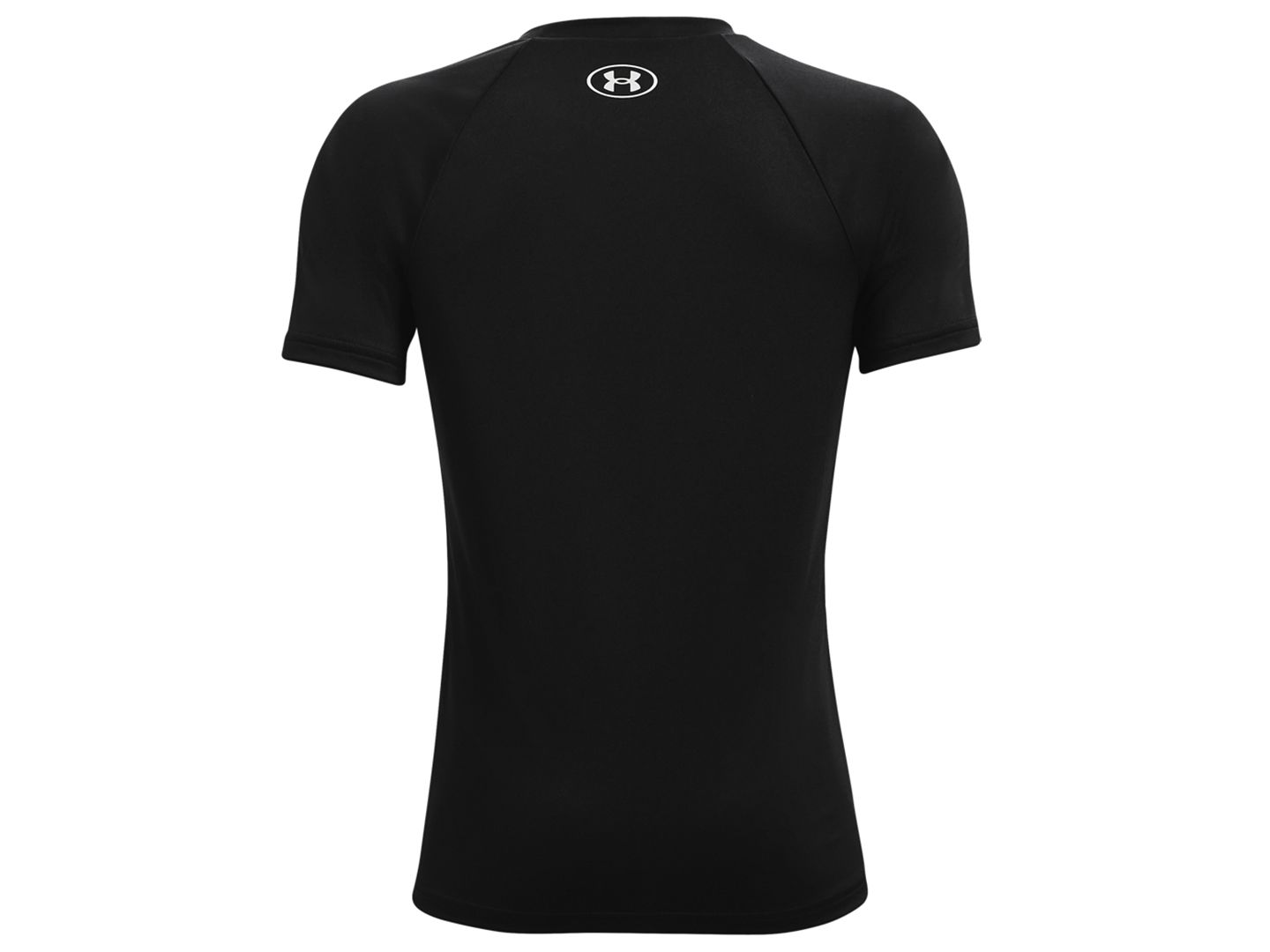 Футболка Under Armour Tech Big Logo Short-Sleeve T-Shirt для мальчиков, цвет: Чёрный — фото 7