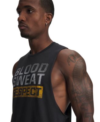 Men's Project Rock Blood Sweat Respect Sleeveless T-Shirt