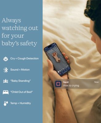 Pro Smart Baby Monitor and Wall Mount