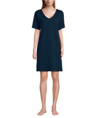 Women's Cotton Interlock Relaxed Above the Knee Nightgown