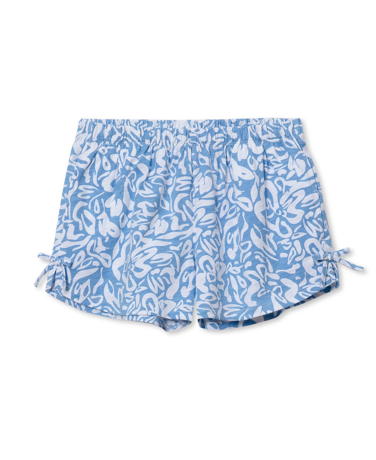 Lands' End Little And Big Girls Knit Side Bow Shorts