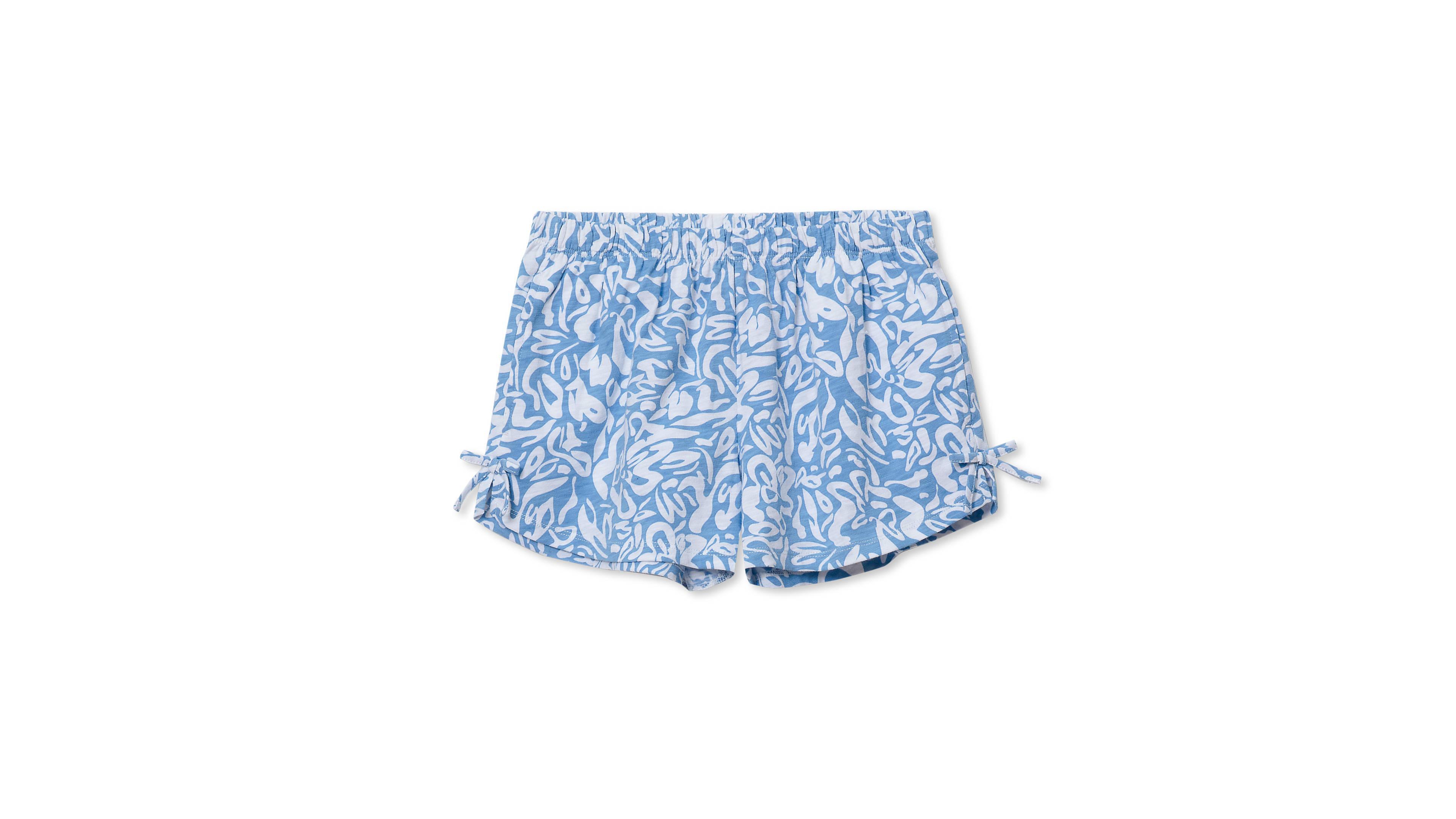 Lands' End Little And Big Girls Knit Side Bow Shorts