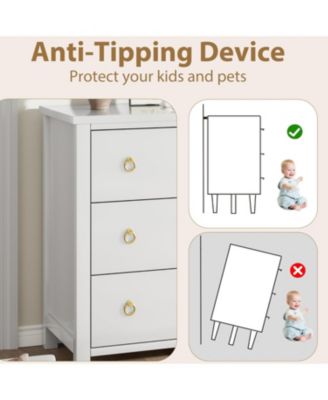 6 Dresser for Bedroom, Modern Wide Drawer Dresser with Storage, Wooden Closet Dressers Chest of Drawers Freestanding