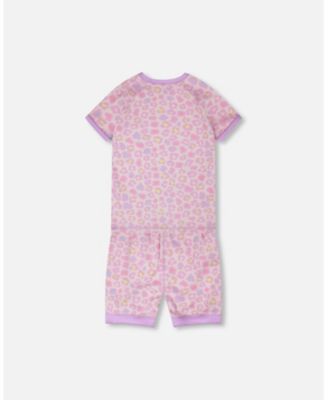 Toddler Girls Cotton Two-Piece Pyjama Set Animal Print