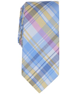 Men's Classic Plaid Pattern Tie