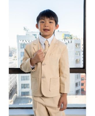 Boys Joey Safari Slim-Fit Suit