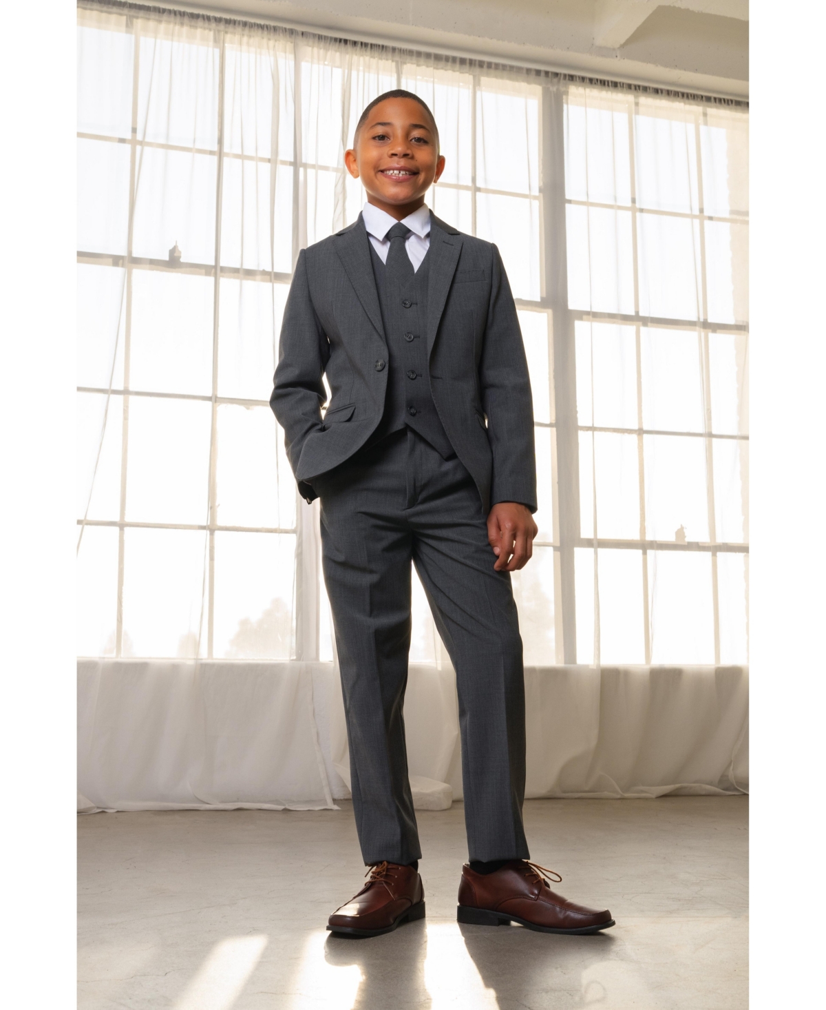 Peanut Butter Collection Boys Luxor Suit Set
