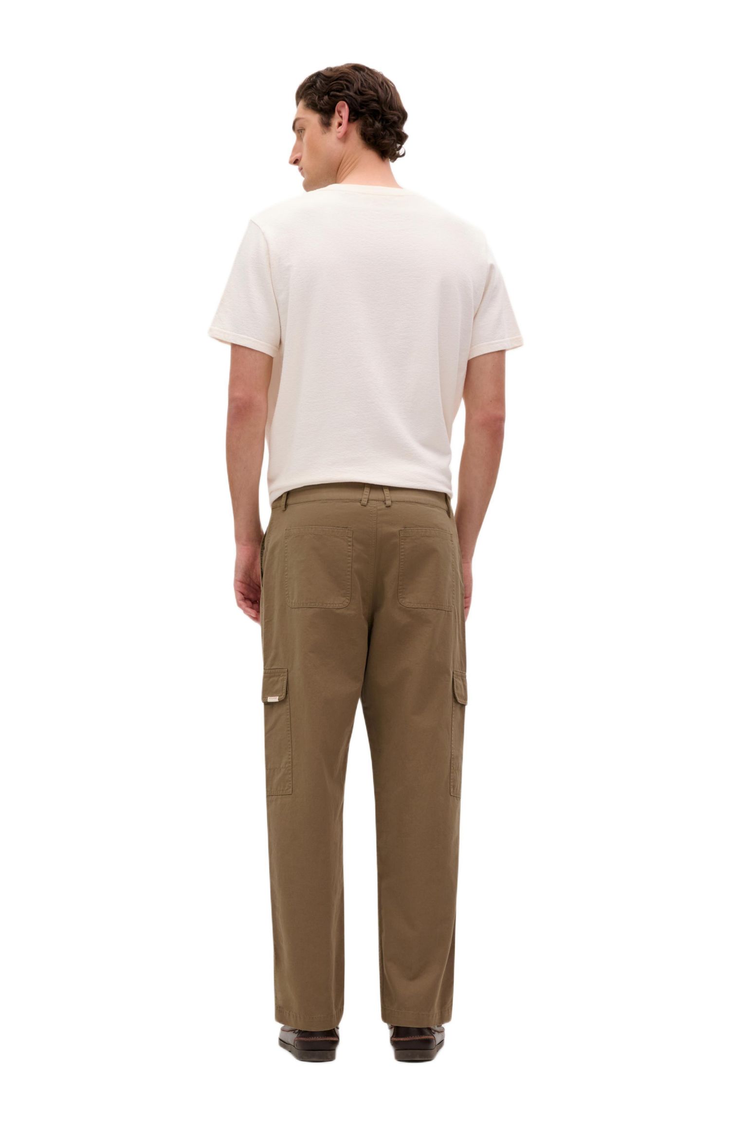 Men's Cargo Linen Pants