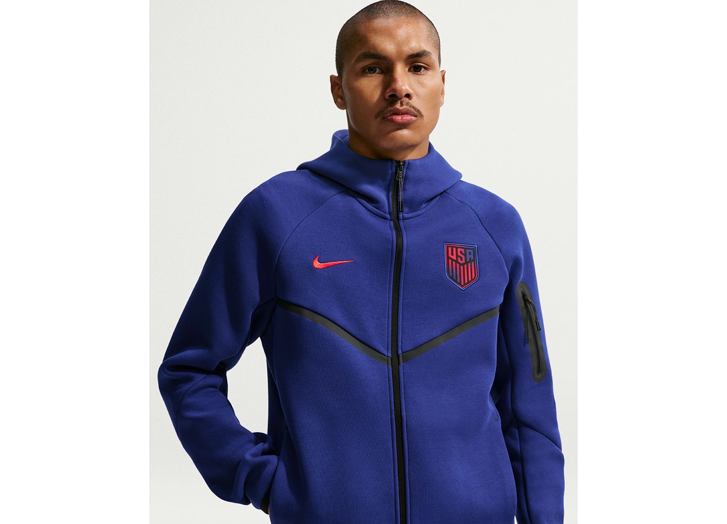 USA Soccer Tech Fleece Full-Zip Hoodie