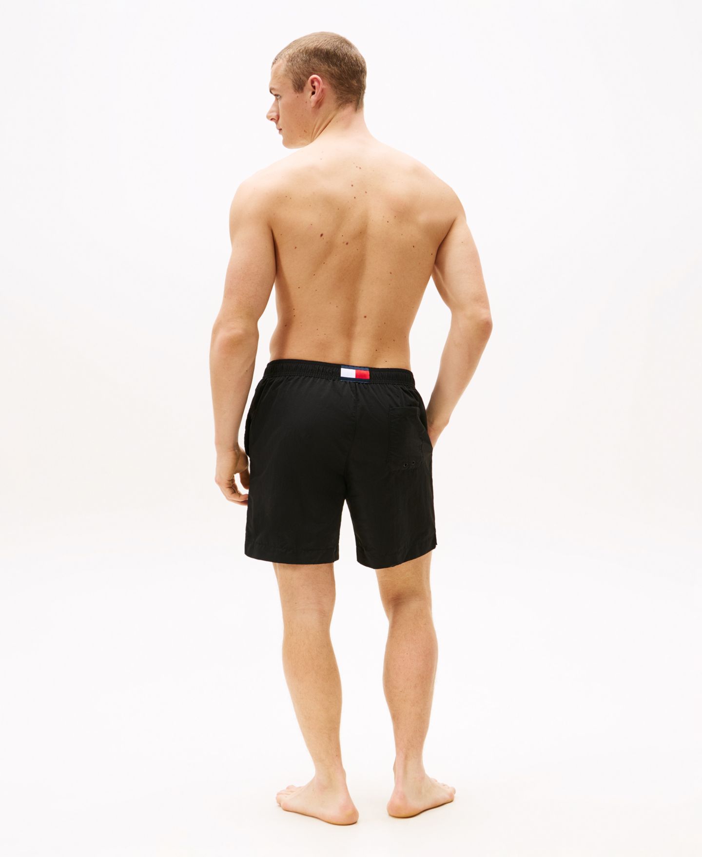 Плавки Drawstring для мужчин — Tommy Hilfiger, цвет: Чёрный — фото 4