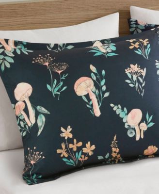 Gwen Mushroom Garden Floral 3-Pc. Comforter Set, Twin/Twin XL