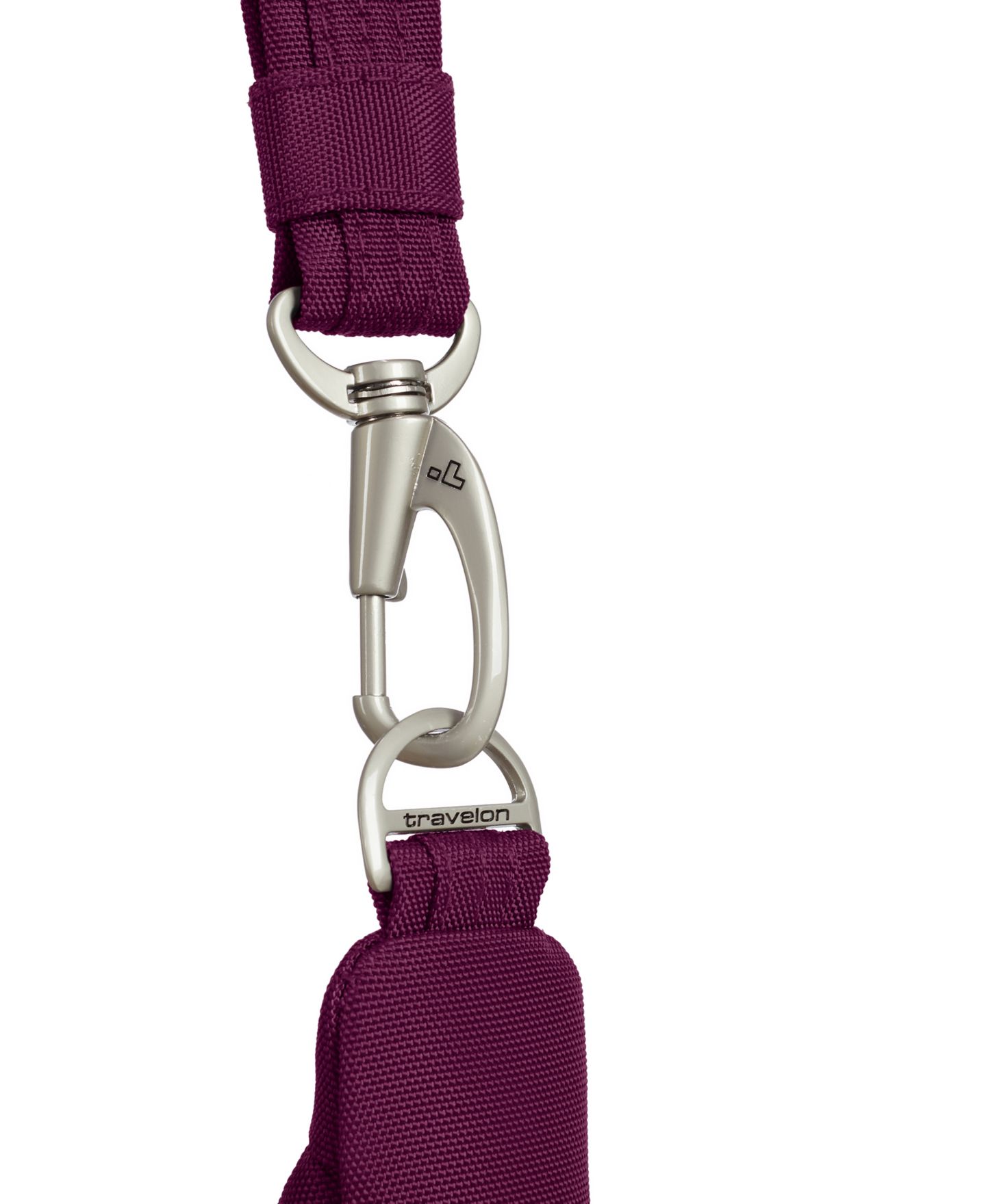 Сумка Travelon Anti-Theft Classic Essential Messenger, цвет: Бордовый — фото 5