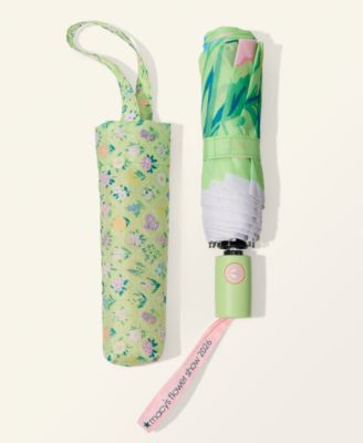 Flower Show Auto Open and Auto Close Travel Umbrella