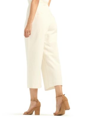 Women's Wide-Leg Cropped Pants