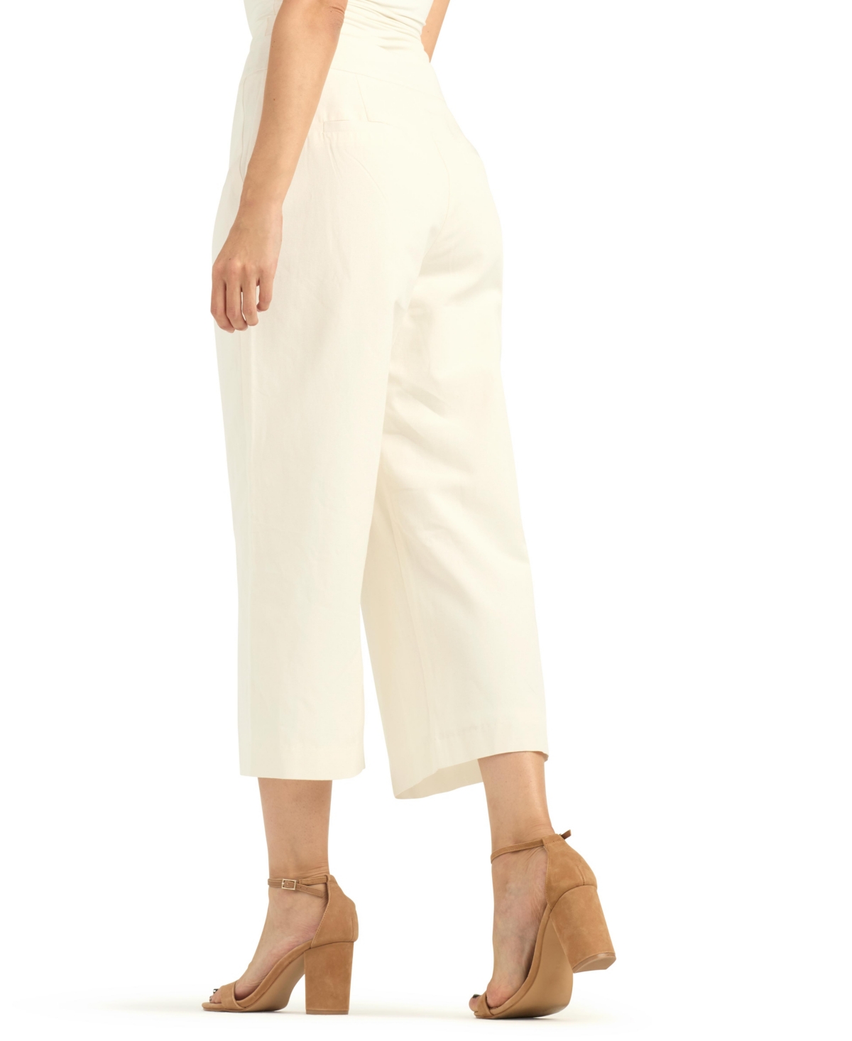 Bcx Women's Wide-Leg Cropped Pants