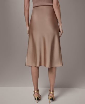 Women's Bias Midi Skirt