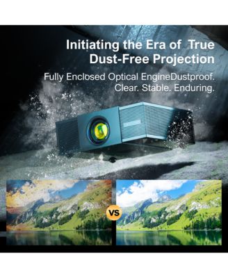 Projector 4K Decoding 900 ANSI Lumens, 6D Keystone, Full HD Native 1080P Projector Home Cinema, WiFi and Bluetooth 5.3 Proyector, Apollo P60