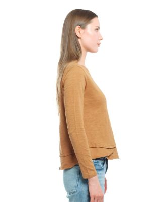 Women's Long Sleeve Mock Layer Tee