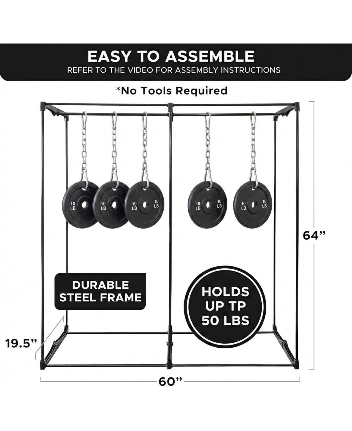 Florida Brands Portable Wardrobe Closet with Hanging Rod