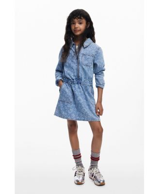 Girls Girls's DENIM COTTON DRESS