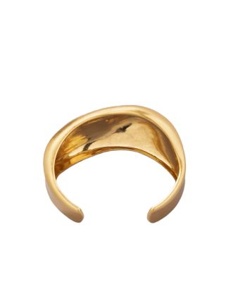 Gold-Tone Drama Molten Cuff Bracelet