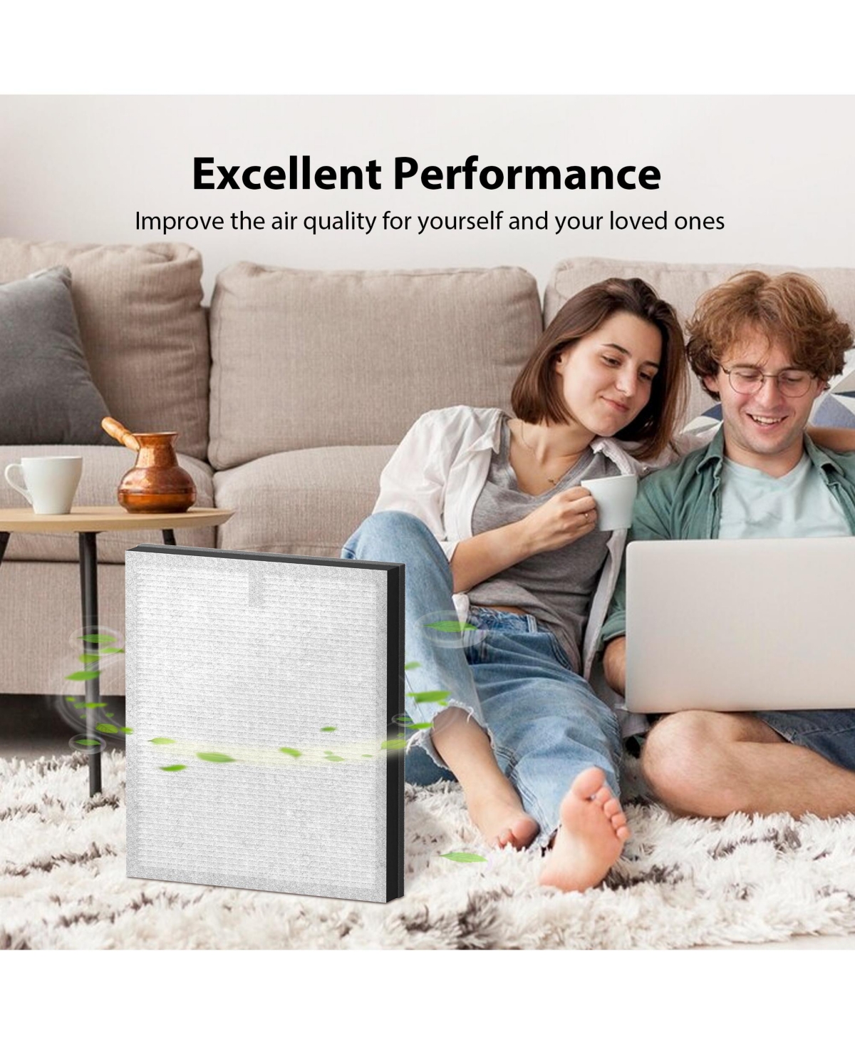 Morento Replacement Filter for 4866 Air Purifier