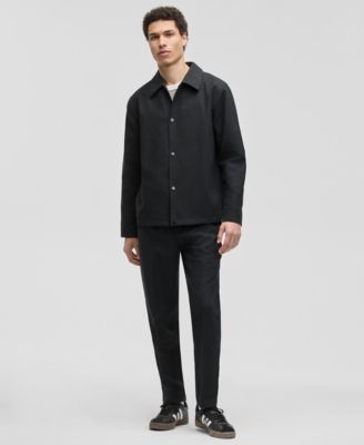 Men's Relaxed-Fit Linen Jacket