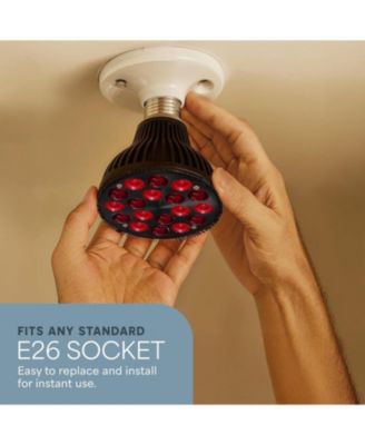 InfraGlow Red & Near Infrared Light Therapy Lamp – 18-LED Clip-On Infrared Lamp for Body, Pain Relief, Skin Wellness & At-Home Recovery