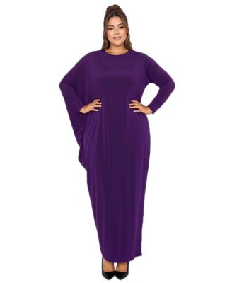 Plus Size Louella Asymmetrical Maxi Dress