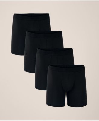 Men's Everyday Extended Boxer Brief 4-Pack Made With Organic Cotton