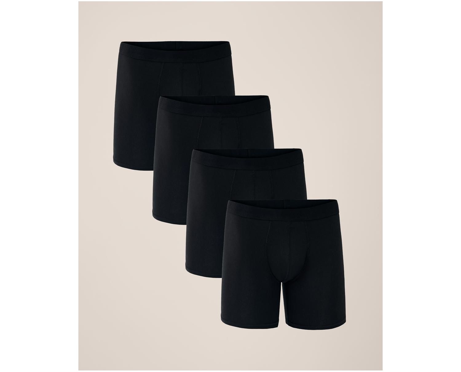 Men's Everyday Extended Boxer Brief 4-Pack Made With Organic Cotton