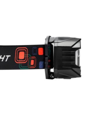 2-Pack Rechargeable LED Headlamps, 12 Lighting Modes, Motion Sensor, Adjustable Headband, Lightweight