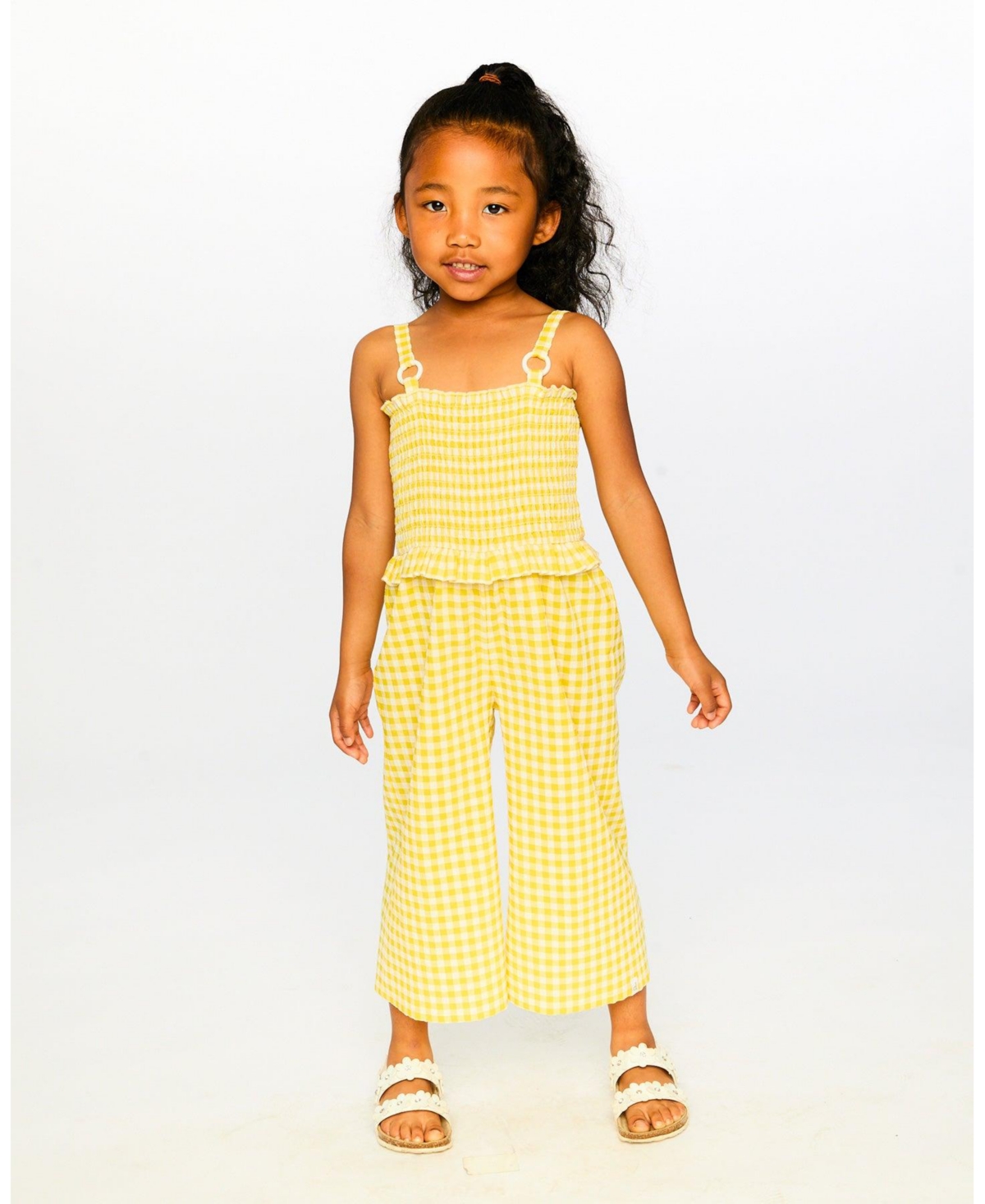 Deux par Little Girls Capri Jumpsuit